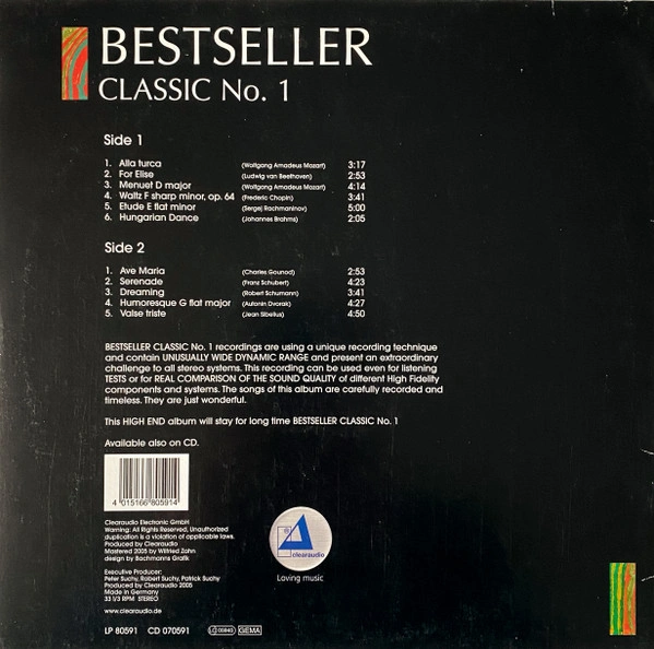 Vinyl Record Various – Bestseller Classic No.1 - LP - img.1