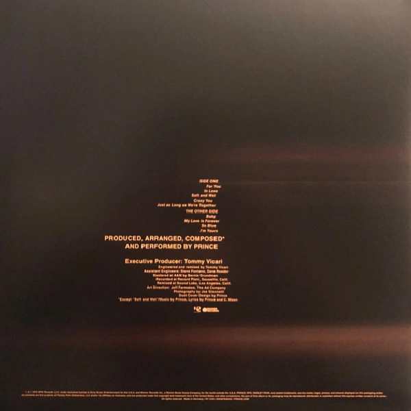 Vinyl Record Prince – For You - LP - img.1