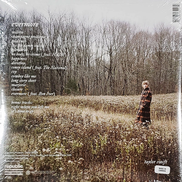 Vinyl Record Taylor Swift – Evermore 2LP - img.1