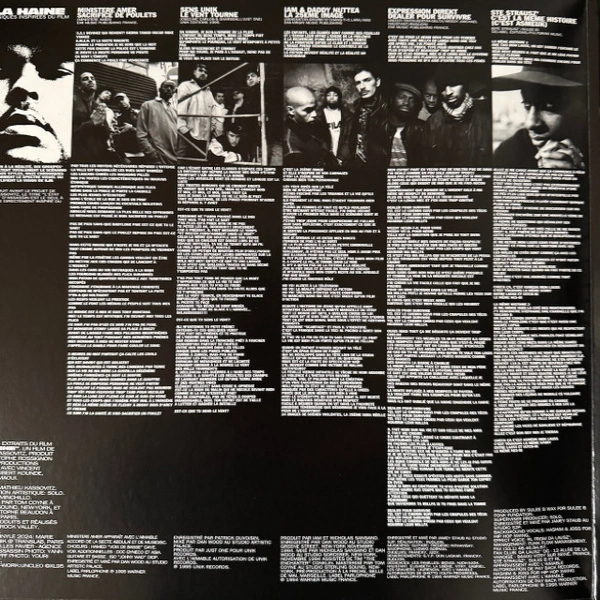 Vinyl Record Various - Musiques Inspirees Du Film La Haine - 2LP - img.3