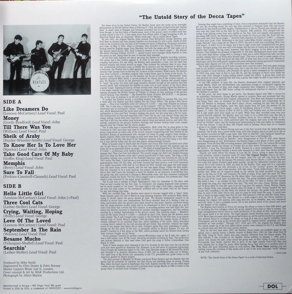 Vinyl Record The Beatles - The Decca Tapes - img.1
