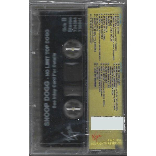 Сassette Tape Snoop Dogg - No Limit Top Dogg - img.2