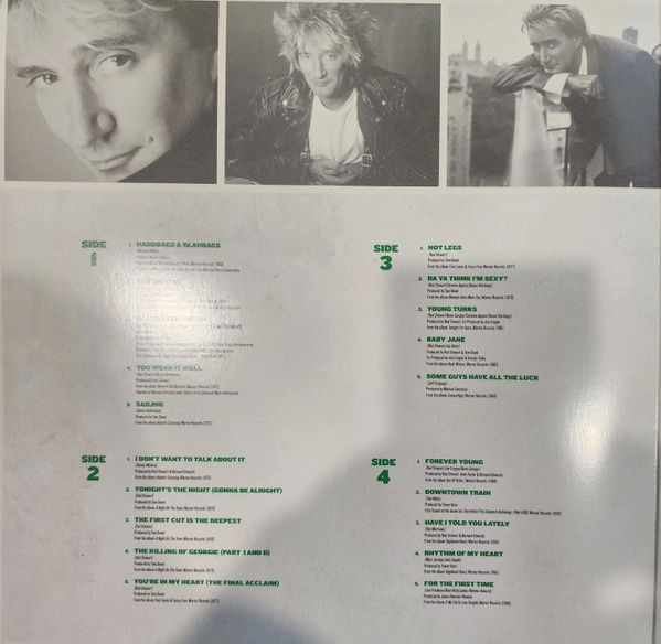 Vinyl Record Rod Stewart – Ultimate Hits - Green - 2LP - img.1