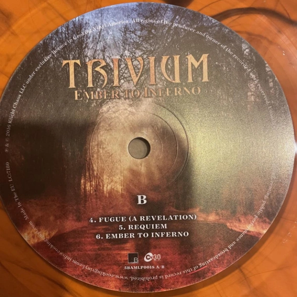Vinyl Record Trivium - Ember To Inferno LP - img.4