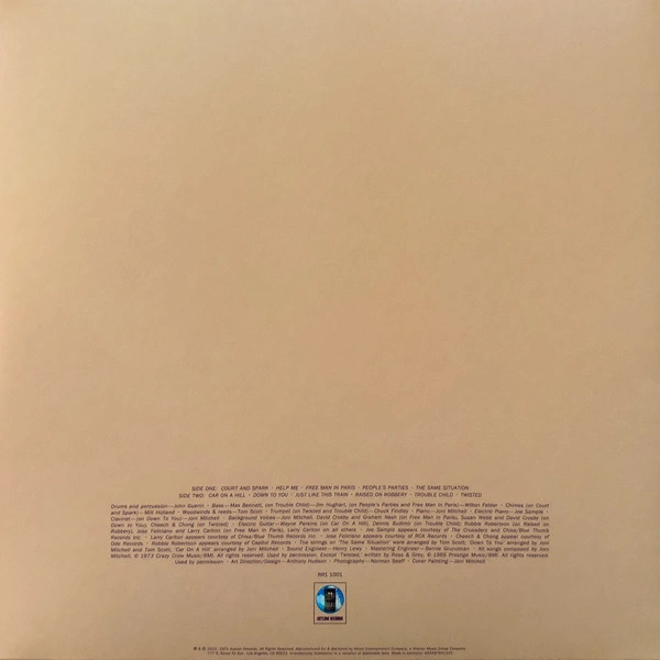 Vinyl Record Joni Mitchell - Court And Spark LP - img.2