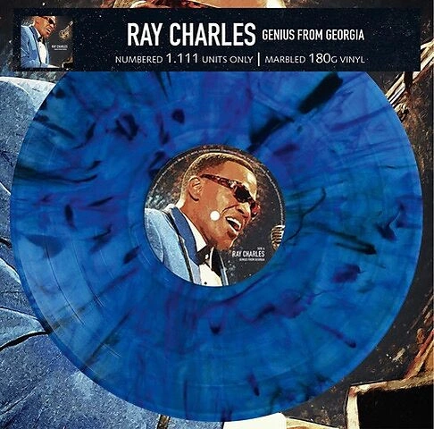 Vinyl Record Ray Charles – Genius from Georgia - Blue - LP - img.1