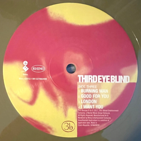 Vinyl Record Third Eye Blind - Third Eye Blind (25th Anniversary Edition Gold) - 2LP - img.5