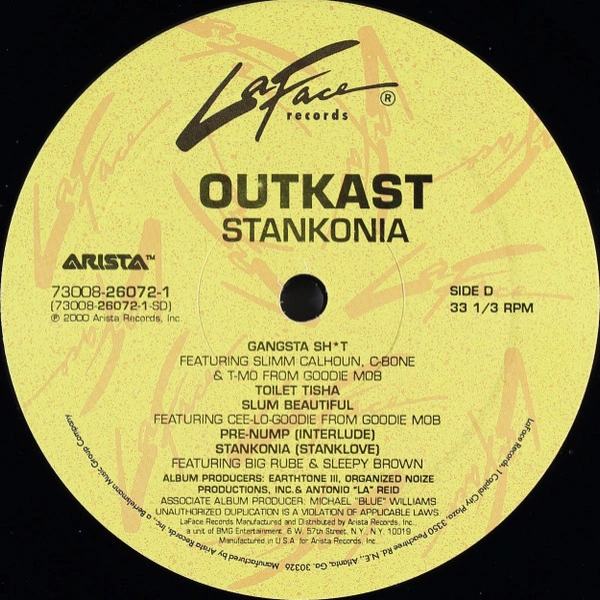 Vinyl Record OutKast - Stankonia - 2LP - img.5