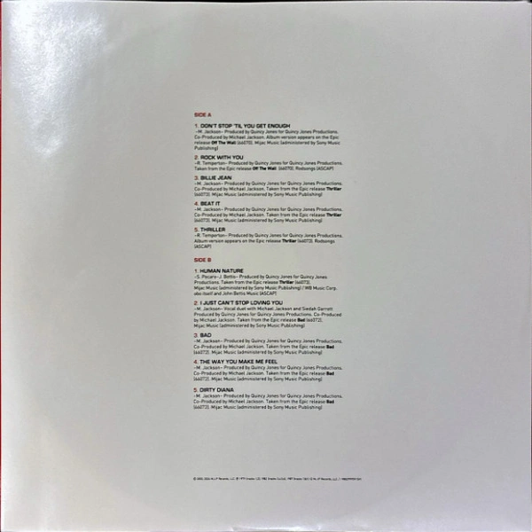 Vinyl Record Michael Jackson – Number Ones - 2LP - img.7