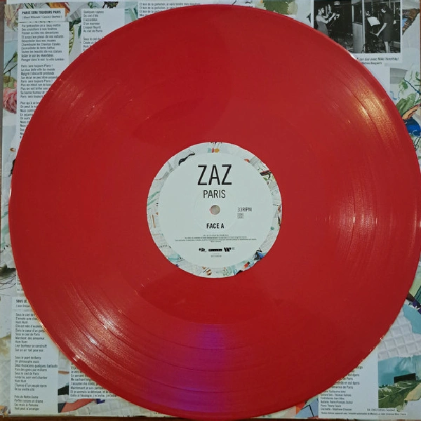 Vinyl Record Zaz - Paris (Red / Blue) - 2LP - img.7