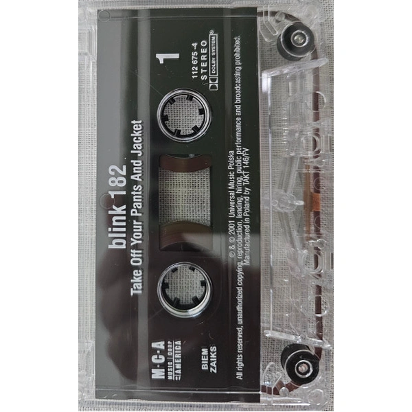 Сassette Tape Blink-182 - Take Off Your Pants And Jacket - img.5