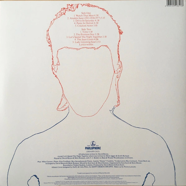 Vinyl Record David Bowie – Aladdin Sane LP - img.1
