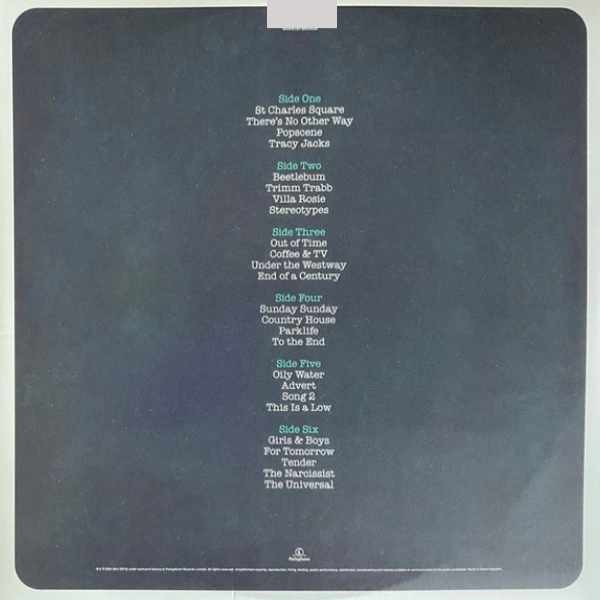 Vinyl Record Blur – Live At Wembley Stadium - 3LP - img.1