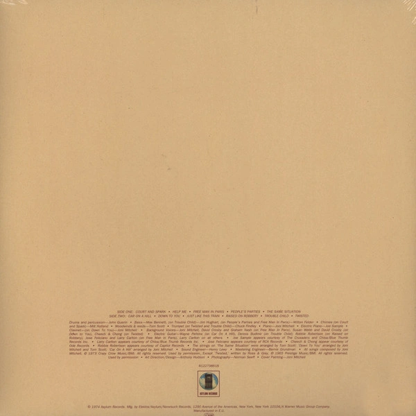 Vinyl Record Joni Mitchell - Court And Spark - img.1