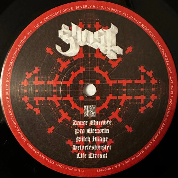 Vinyl Record Ghost - Prequelle LP - img.3