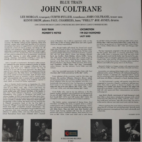 Vinyl Record John Coltrane - Blue Train (Blue Multicoloured Splatter) LP - img.2
