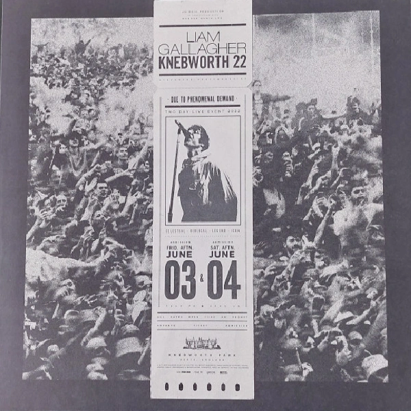 Vinyl Record Liam Gallagher - Knebworth 22 (Yellow) - 2LP - img.7