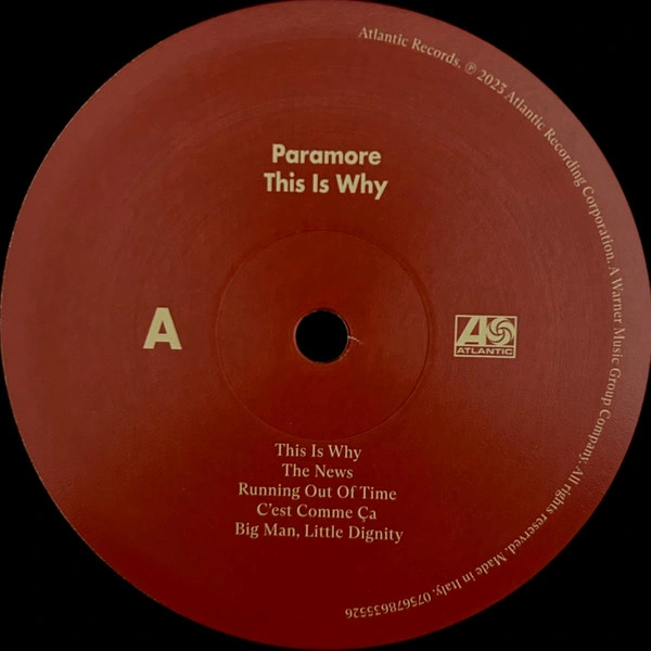 Vinyl Record Paramore – This Is Why LP - img.5