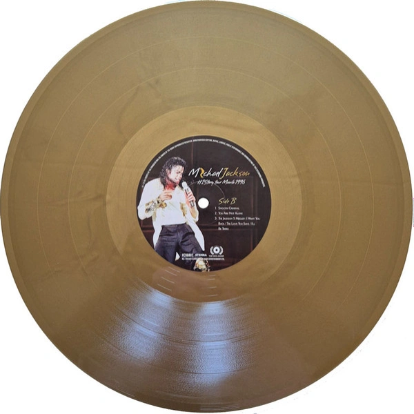 Vinyl Record Michael Jackson – HIStory Tour Manila 1996 (Unofficial Release, Gold) - 2LP - img.5