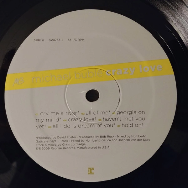 Vinyl Record Michael Buble - Crazy Love - img.2