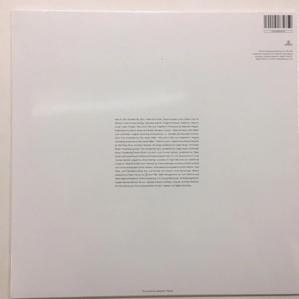 Vinyl Record Pet Shop Boys – Please LP - img.1