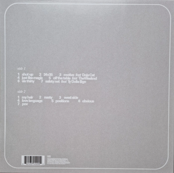 Vinyl Record Ariana Grande – Positions - LP - img.1