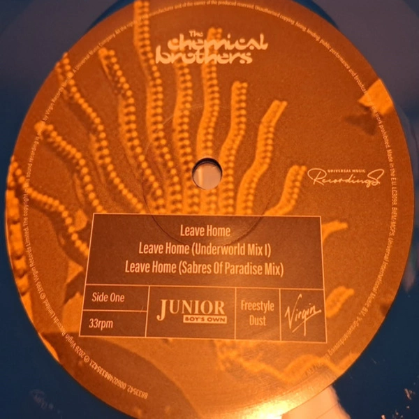 Vinyl Record The Chemical Brothers - Leave Home(Rsd 2026) (Blue) - LP - img.3