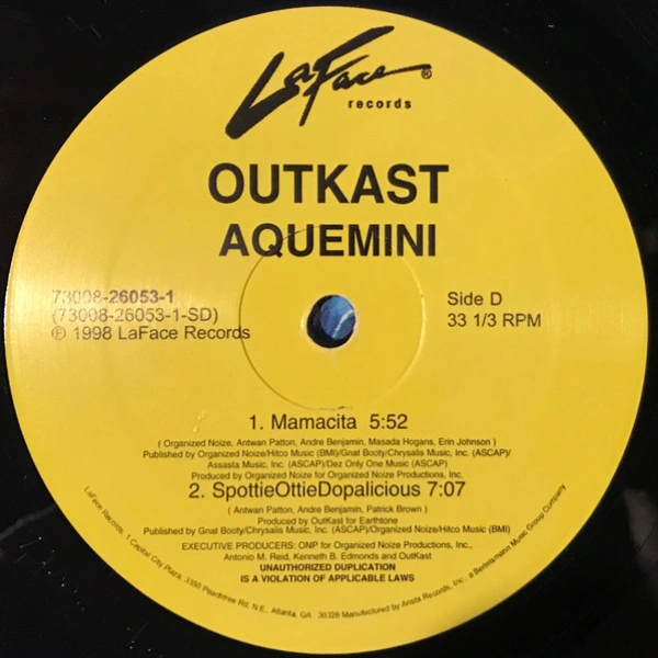 Vinyl Record OutKast - Aquemini - 3LP - img.5