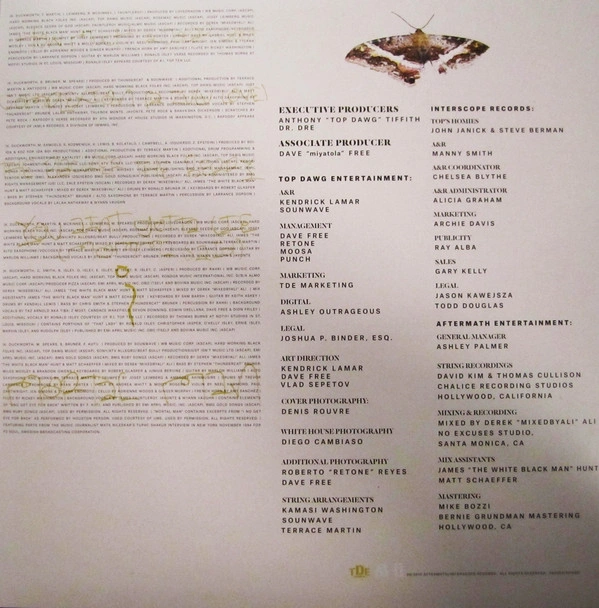 Vinyl Record Kendrick Lamar - To Pimp A Butterfly - img.2
