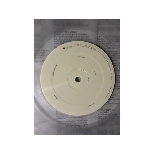 Vinyl Record Solange - When I Get Home (Crystal Clear Translucent) LP - img.3