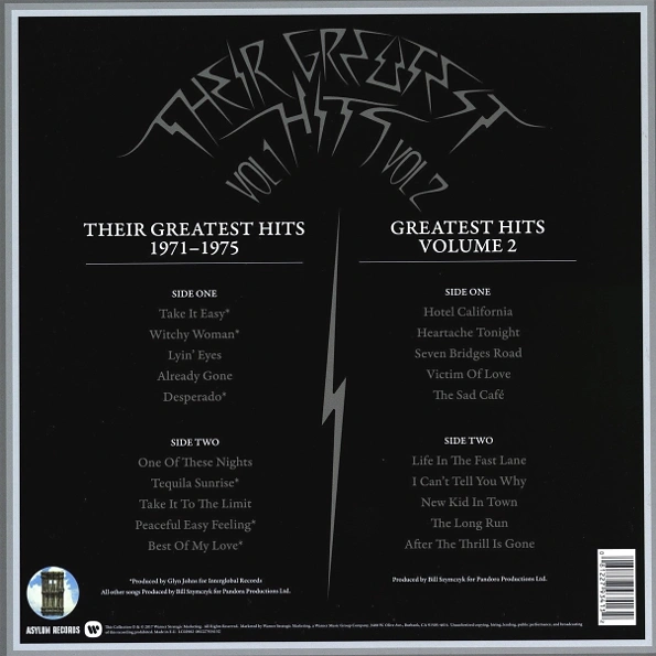 Vinyl Record Eagles - Their Greatest Hits Volumes 1 & 2 - 2LP - img.1