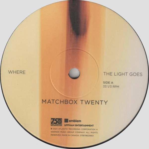 Vinyl Record Matchbox Twenty - Where The Light Goes LP - img.3