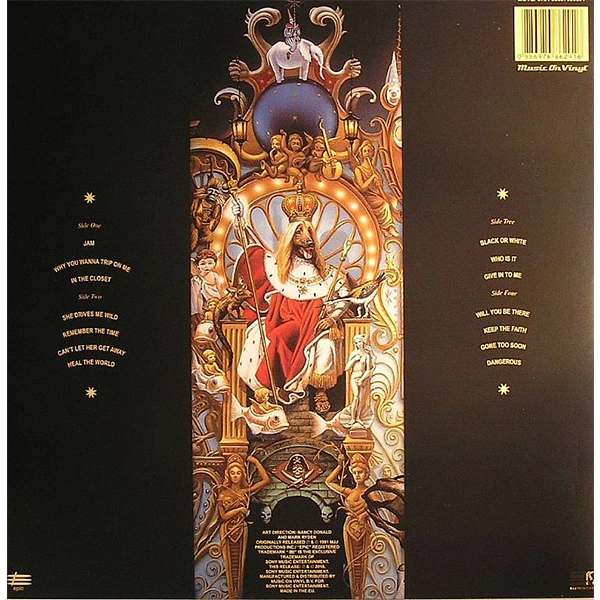 Vinyl Record Michael Jackson – Dangerous Remastered 2LP - img.1