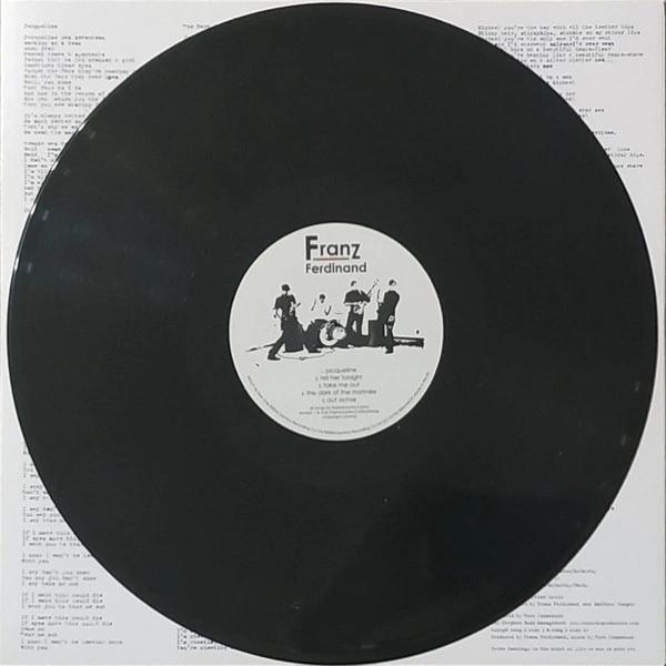 Vinyl Record Franz Ferdinand – Franz Ferdinand (Embossed Sleeve) LP - img.6