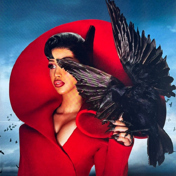 Vinyl Record Cardi B - Am I The Drama? (Violet, Amazon, Signed) - 2LP - img.2