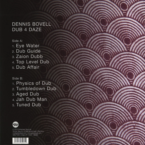 Vinyl Record Dennis Bovell – Dub 4 Daze LP - img.1