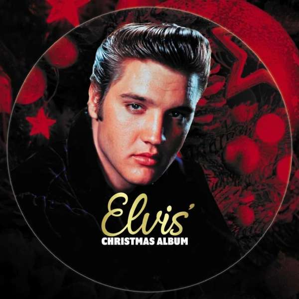 Vinyl Record Elvis Presley – Elvis Christmas Album (Red Marble) LP - img.0