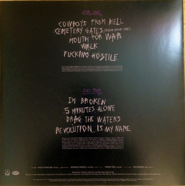 Vinyl Record Pantera - History Of Hostility - img.1