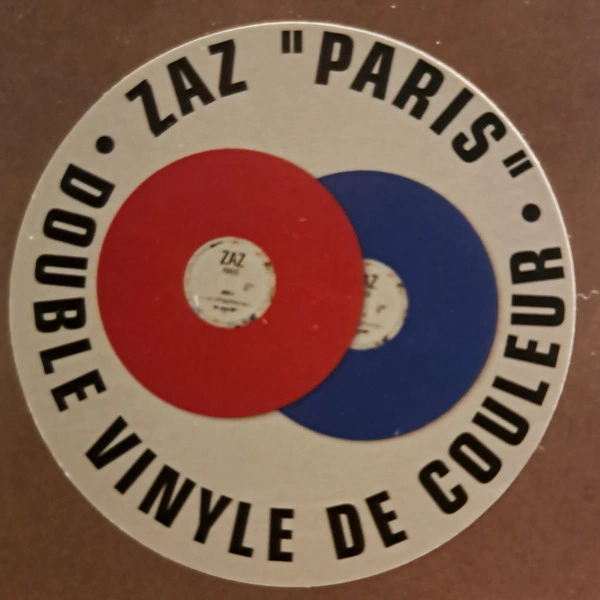 Vinyl Record Zaz - Paris (Red / Blue) - 2LP - img.2