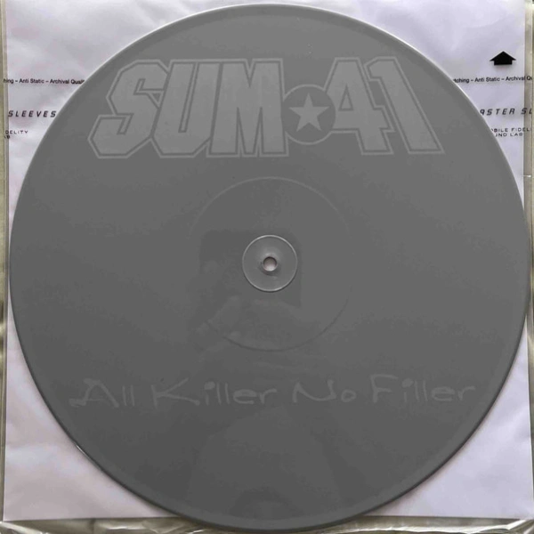 Vinyl Record Sum 41 - All Killer No Filler (25th Anniversary) (Iron Gray/Silver) - 2LP - img.7