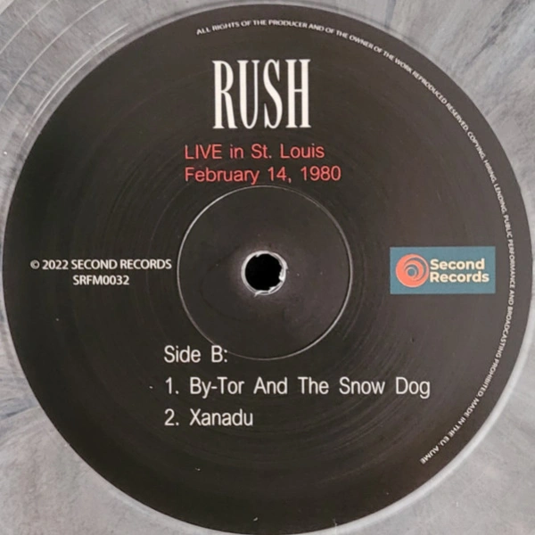 Vinyl Record Rush – Live In St. Louis 1980 (Grey Marbled) - 2LP - img.8