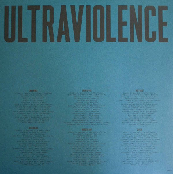 Vinyl Record Lana Del Rey – Ultraviolence 2LP - img.3