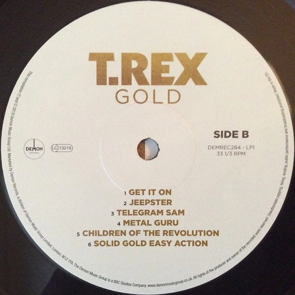 Vinyl Record T.Rex – Gold LP - img.3
