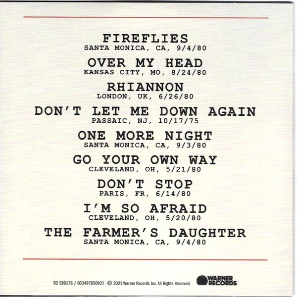 Box set Fleetwood Mac - Live (Box Set, Deluxe Edition, Limited Edition) - LP+CD - img.20