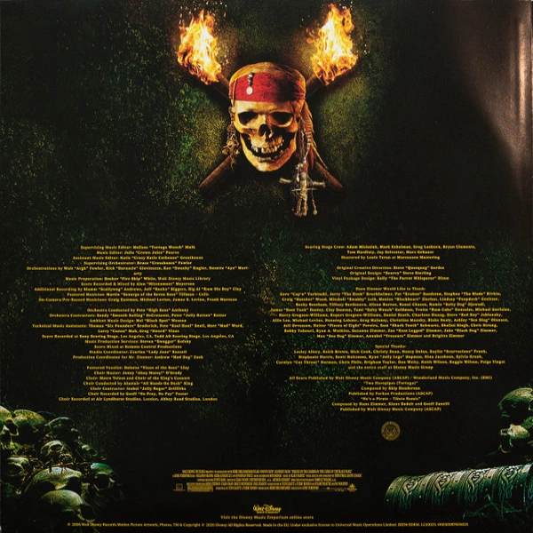 Vinyl Record Hans Zimmer – Pirates Of The Caribbean: Dead Man's Chest - 2LP - img.12