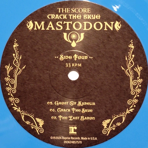 Vinyl Record Mastodon – Crack The Skye (Sky Blue, 15th Anniversary) - 2LP - img.10