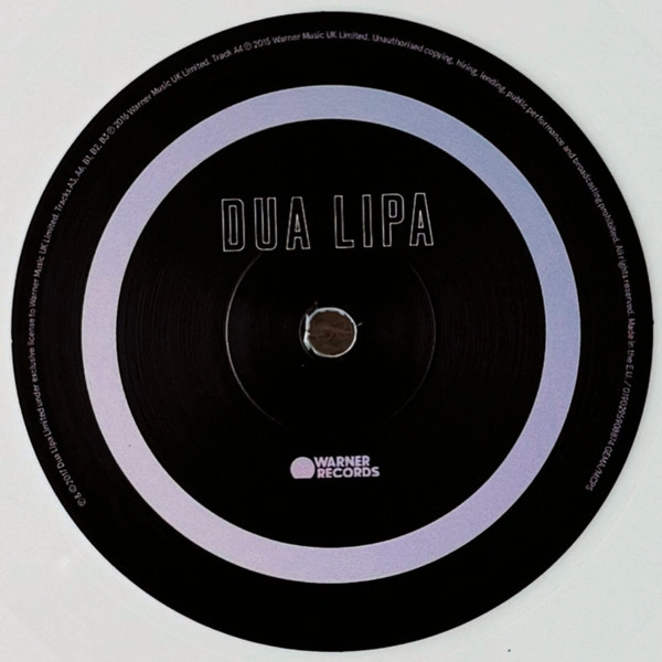 Vinyl Record Dua Lipa – Dua Lipa (White) LP - img.7