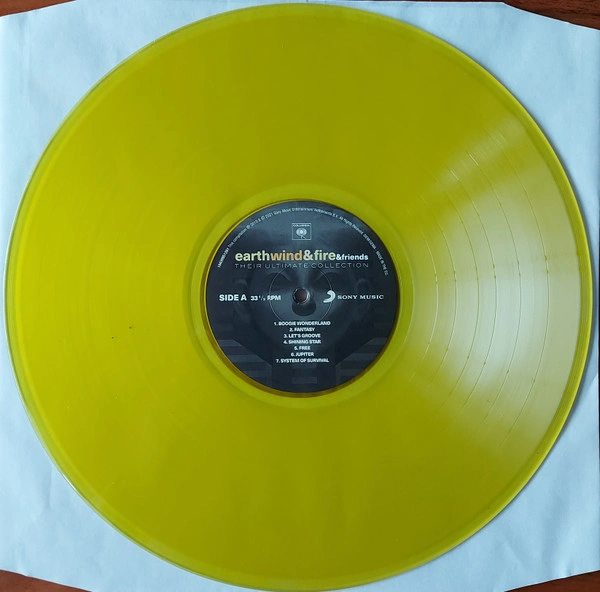 Vinyl Record Earth, Wind & Fire – Their Ultimate Collection (Coloured Yellow) LP - img.2