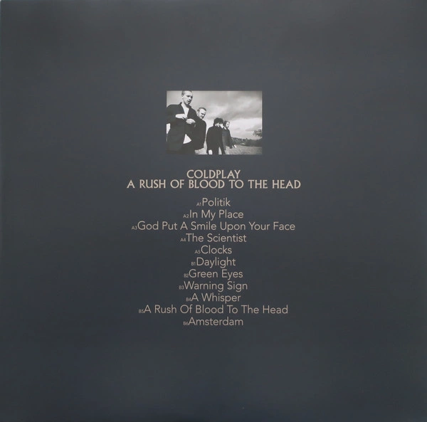 Vinyl Record Coldplay – A Rush Of Blood To The Head (Clear Eco) LP - img.2