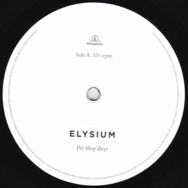 Vinyl Record Pet Shop Boys – Elysium LP - img.3